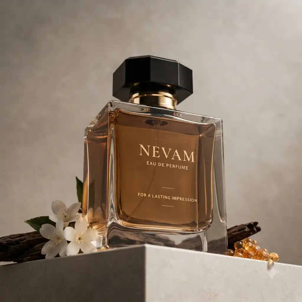 NEVAM Amber Eau de Perfume bottle